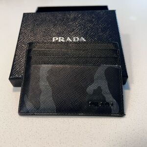 Prada Leather Cardholder